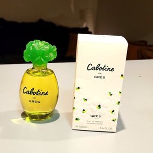 New Bottle of Cabotine Parfum by Gres